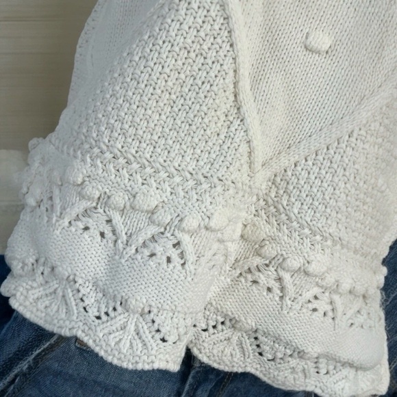 POLAGRAM bell sleeve sweater M L - Picture 6 of 7